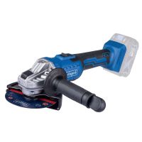 Cordless angle grinder with speed control, Scheppach model, 125 mm grinding disc