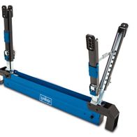 Adjustable locking saw horse extension for Scheppach