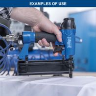 Scheppach quick screw gun with ergonomic grip and safety mechanism for accurate tasks