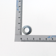Schematic washer section on measuring ruler, part of Scheibe A8 - Ø8,4 / Ø16 x 1.6, zinc-coated