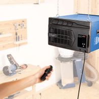 Scheppach Air Purifier HDA-14 with mounted filter unit and control panel