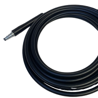 High-pressure hose with two plug connectors, 5 meters length