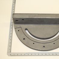 Scheppach swinging part with curved profile section and mounting holes