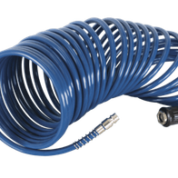 Scheppach DIY hose (10 m), flexible high-pressure air/draulic tubing