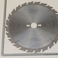 Scheppach circular saw blade, 270 mm diameter, 30 mm width, 3.2 x 2.2 mm thickness, 24 teeth