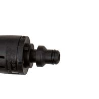 Adjustable spray nozzle by Scheppach, shown from the side.
