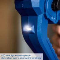 LED work light ensuring optimal illumination in poor lighting conditions