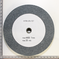 Scheppach grinding disc, size Ø 150 x 20 x 12.7 mm, max. 4450 rpm and 35 m/s
