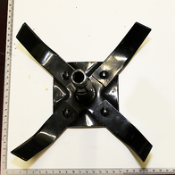 Scheppach measuring scale with four arms and central measuring foot