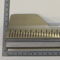 Scheppach left slide fence with measurement scale for accurate alignment