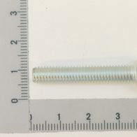 Hexagonal bolt M6 thread, 35 mm long, zinc-coated