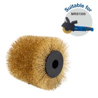 Scheppach brush with synthetic bristles for sanding and polishing applications