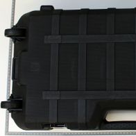 Plastic case AB1900 with handles and compartments for secure storage and transport
