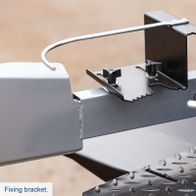 Fixing bracket for log splitter – securing clamp for accurate log alignment