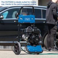 HCP5000 petrol-powered high-pressure cleaner for mobile use