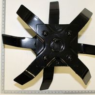 Scheppach rotary measuring tool with scale, close-up of measuring arms