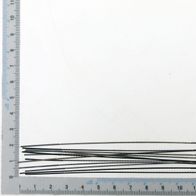 Scheppach leaf-cutting blade set with measurement scale for 12 blades (130 x 0.82 x 0.36 mm)