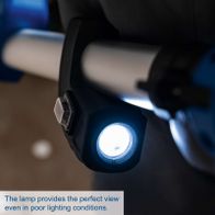 High-quality lighting for clear visibility in low-light conditions