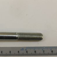 Scheppach hexagon bolt M10x60 DIN 931, scale with measurement markings