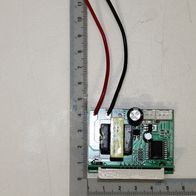 Scheppach digital transformer board with connected cables, potentiometer, and electronic components