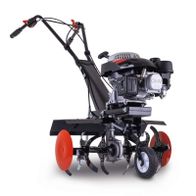 Scheppach gasoline-powered tiller with 3.5 PS, 260 mm cutting depth, 360/560 mm width, 24 blades