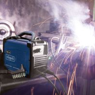 Welding machine with hot start and anti-sticking feature, Scheppach WSE1100, 160A