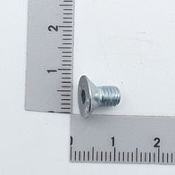 Countersunk screw, M5, approximately 8 mm long
