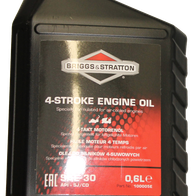 Briggs & Stratton 4-stroke engine oil (SAE 30) for air-cooled engines, 0.6 liters