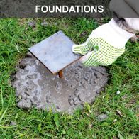 Handheld auger tool with gloves in wet hole for Scheppach EB2000