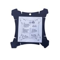 Scheppach angle guide with degree markings for various angle diameters and tool indicators