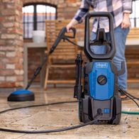 Electric pressure washer with integrated handle and support, Scheppach HPC1600 kit