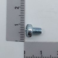 Scheppach oval head screw (M4x6) with thread