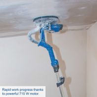 Scheppach tool featuring a 710W motor for rapid work efficiency