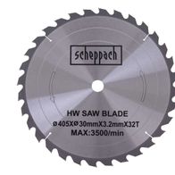 Scheppach high-quality circular saw blade, 405 mm diameter, 32 teeth