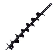 Multi-stage screw clamp with spiral screw for accurate fixing
