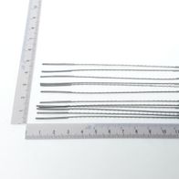 Scheppach leaf-cutting blades (12 pieces) with measuring guide for accuracy