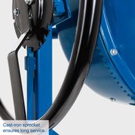 Cast-iron sprocket for concrete mixer – ensures long service life