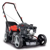Scheppach Petrol Push Lawnmower MP132-42 with 42cm cutting width and 45L grass bag
