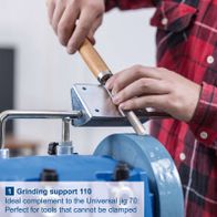 Grinding support for Universal Jig 70, perfect for tools that cannot be clamped