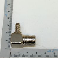 Scheppach elbow fitting with thread, scale reference
