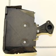Scheppach exhaust component with mounting bracket and holder assembly