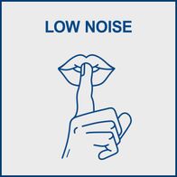 Low noise operation indicator for inverter generator