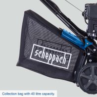 40-litre collection bag for Scheppach tool, 40 cm working width