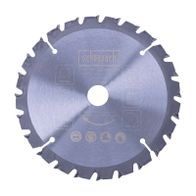 Scheppach circular saw blade, 160 mm diameter, 24 teeth, for wood, max. 9500 rpm, EN 847-1 certified