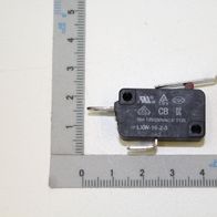Scheppach micro switch (LXW-16-2-3) with mechanical actuator and safety markings