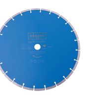 Segmented diamond cutting disc by Scheppach for precise cutting, Ø 350 mm