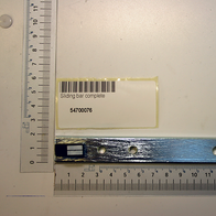 Scheppach sliding bar with marking and label (bar code 54700076)