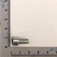 Cheese head screw, 6 mm thread, 12 mm length