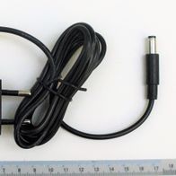 Scheppach battery charger BP2.0A-Li20V. Shown from the side with a ruler for size reference.
