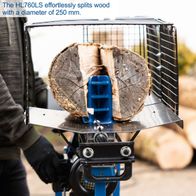HL760LS lying log splitter for wood up to 250 mm diameter
